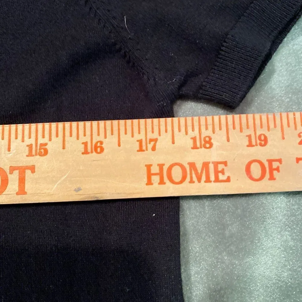 #100 ZARA Mock-Neck Short Sleeve Sweater - Image 6