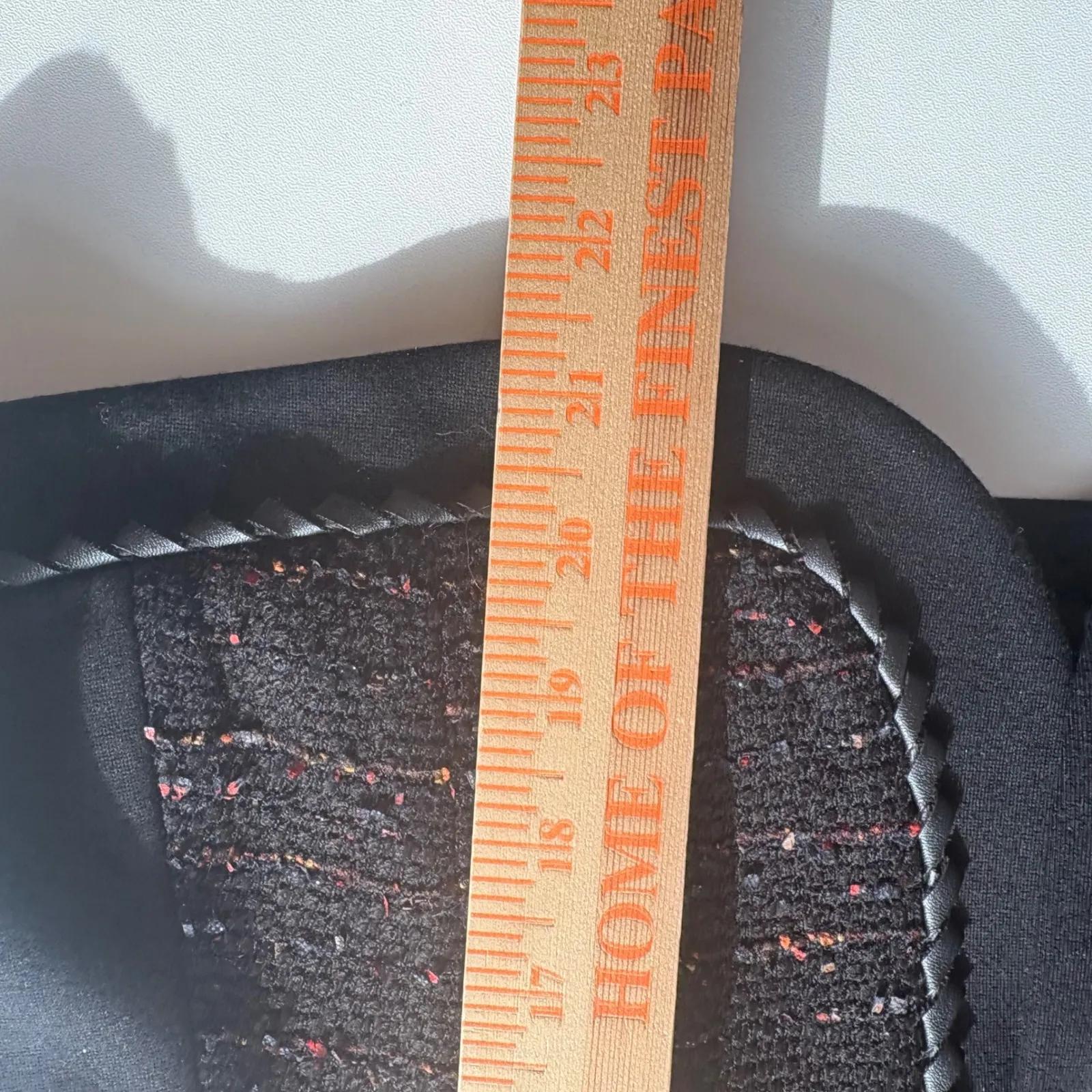 Lafayette 148 New York Petite Black Multi Color Tweed Trim Blazer Jacket Size 2 - Image 9