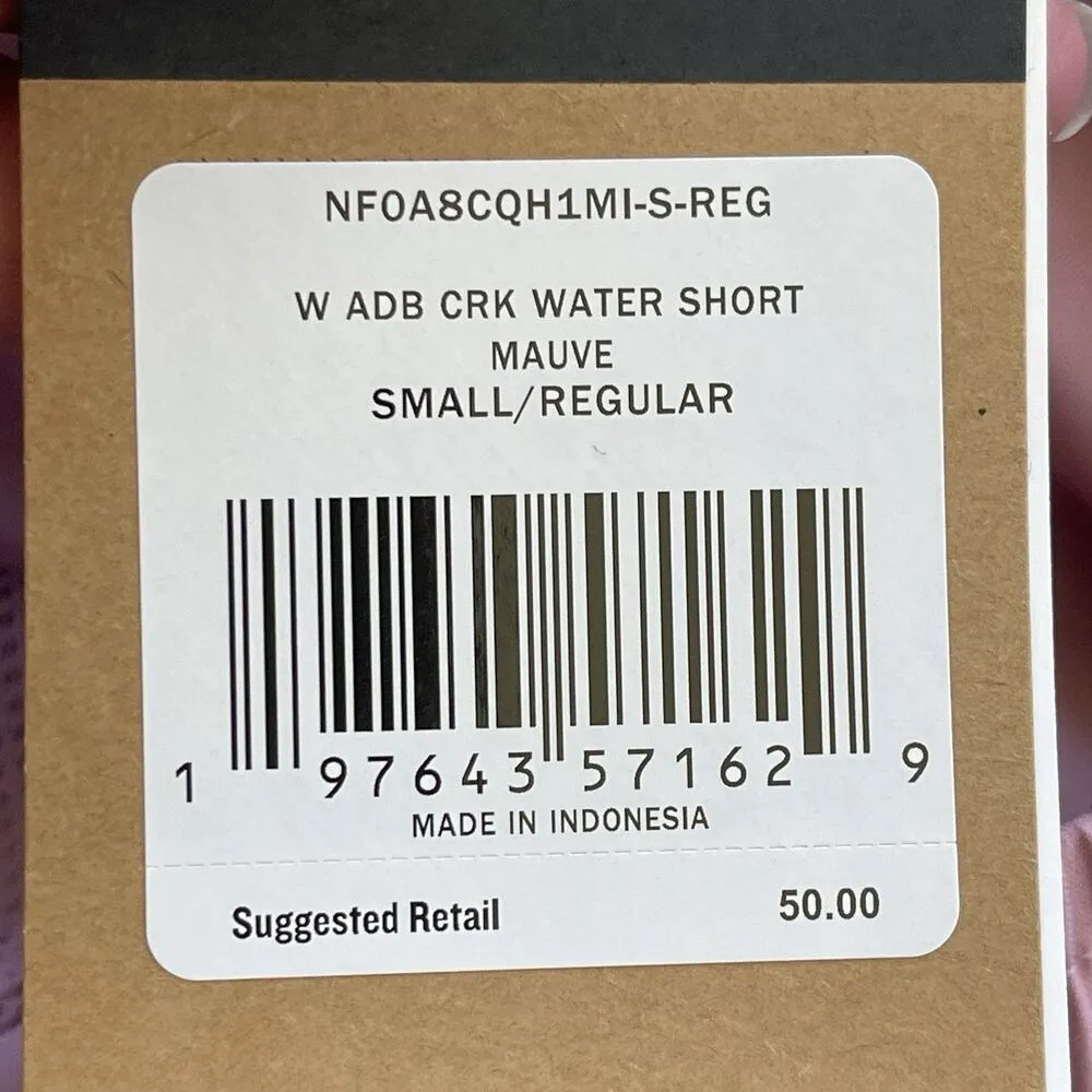 THE NORTH FACE CRK Water Shorts Small Mauve Pink‎ NEW Gorpcore Outdoors Hiking - Image 5