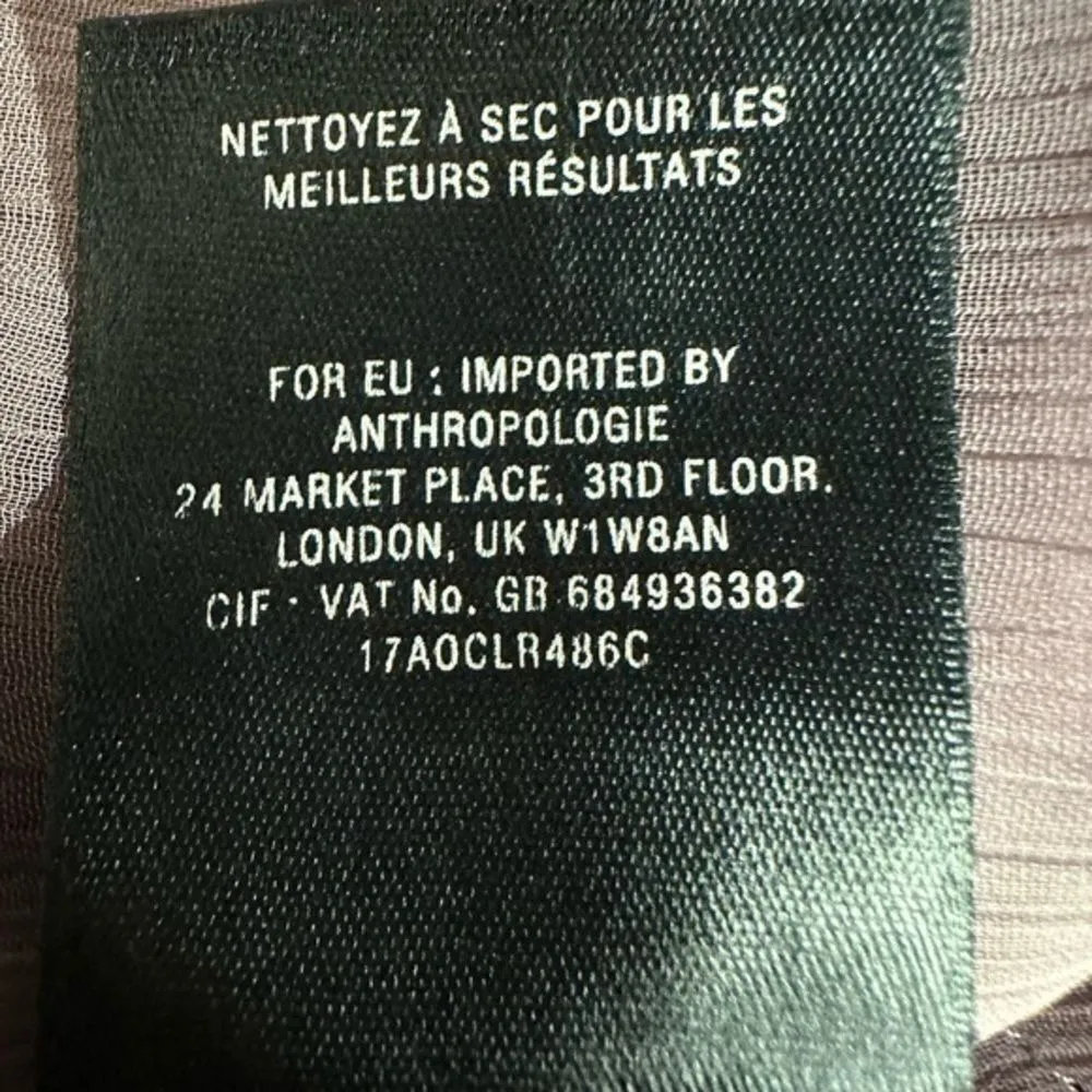 Anthropologie Moulinette Soeurs Nolana‎ Burnt Orange Lace Midi Skirt Size 2 - Image 5