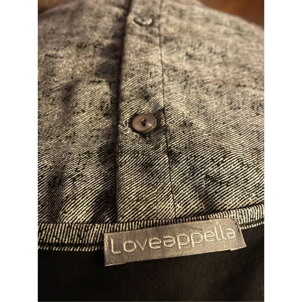 NWT Loveappelle size small button up back tunic - Image 4