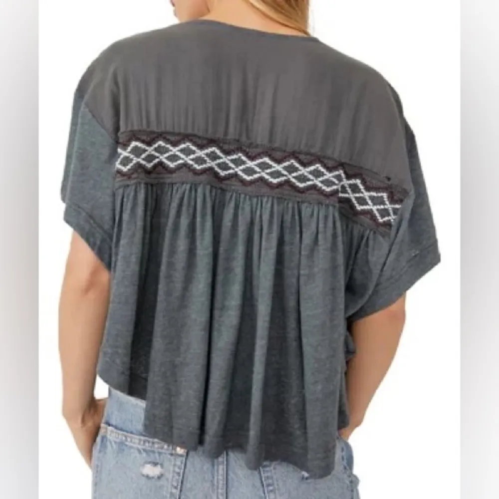 Free People Market T-Shirt Size XS - Image 4