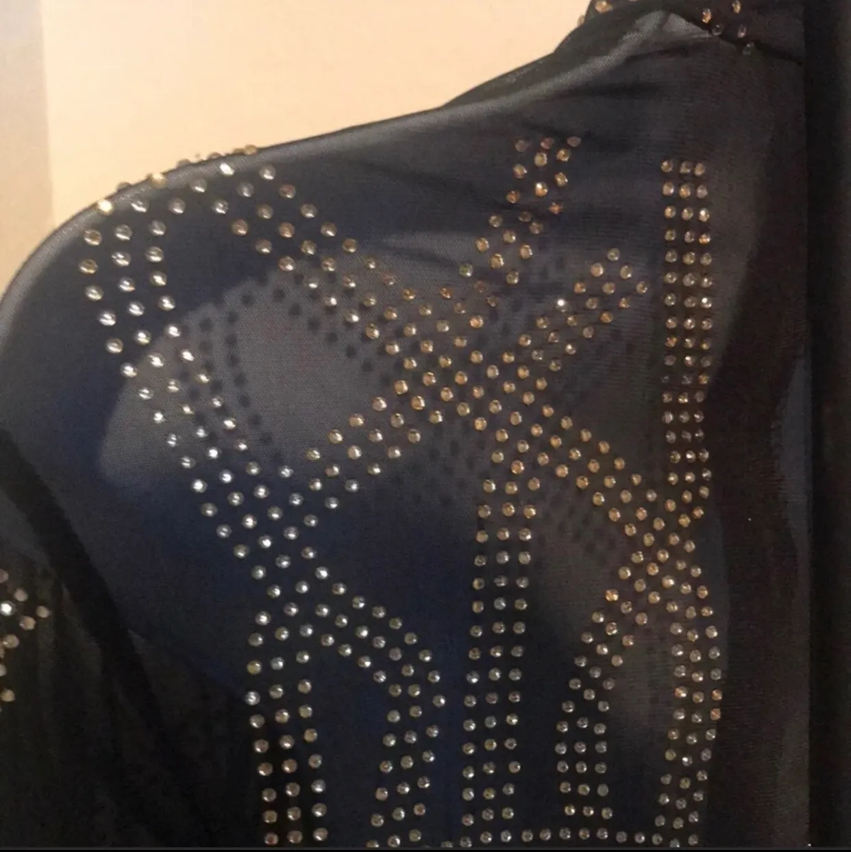 sequin mesh bodysuit Gold - Image 5