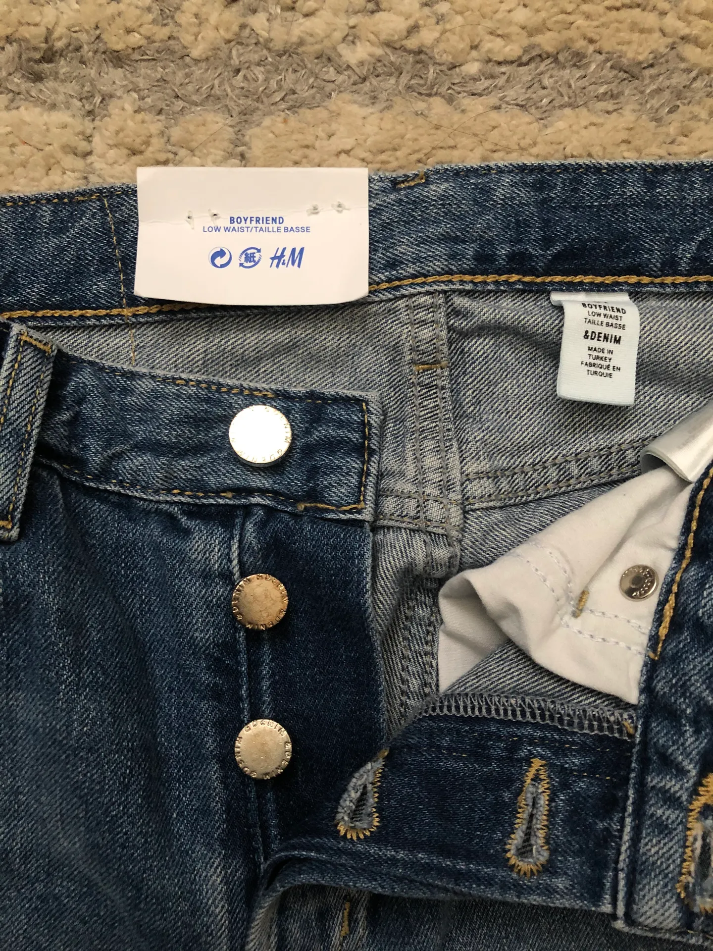 Distressed Boyfriend Jeans - Image 3