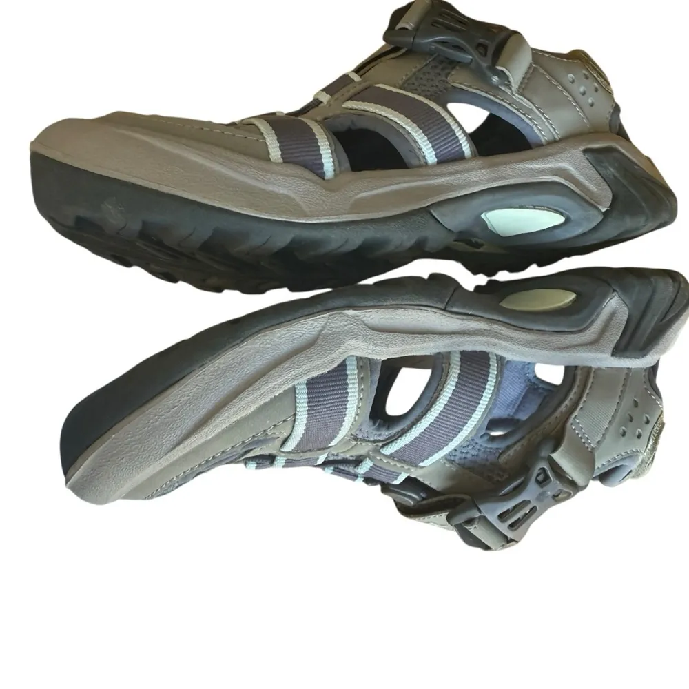 Teva W Omnium Sport Sandals Hiking Water Active Sz 7 slate GREY Z outdoorsy - Image 4