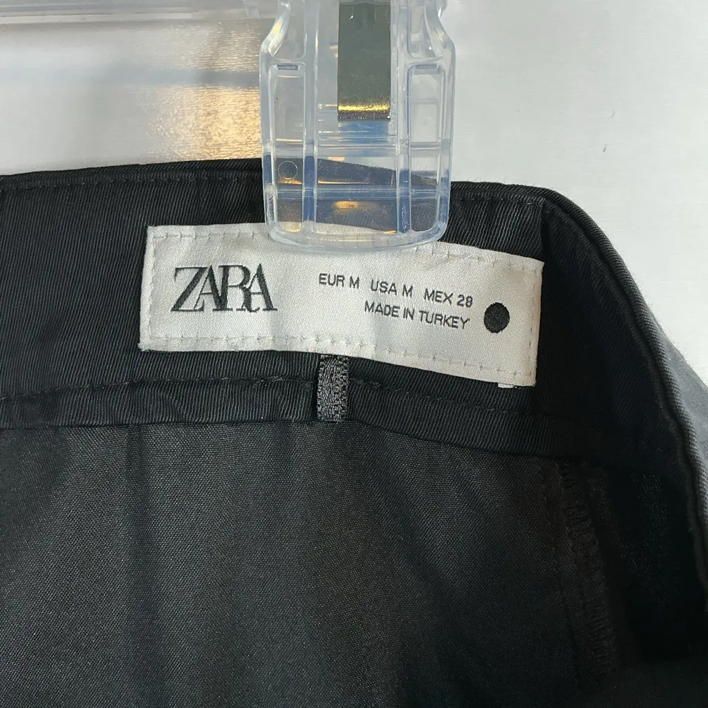 Zara Black Cropped Women's Pants - Image 3