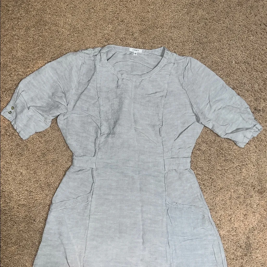 Covet by Kate Gigi Dress Cloud Small Blue - Image 4