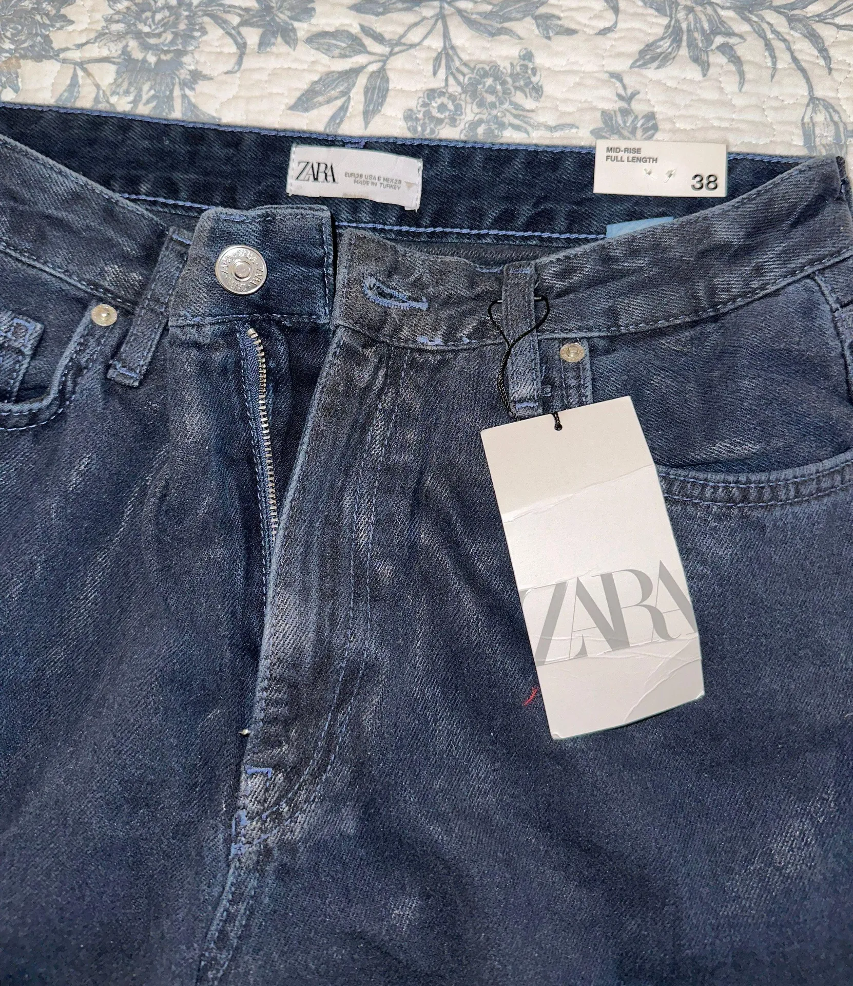 Blue Metallic Jeans - Image 5