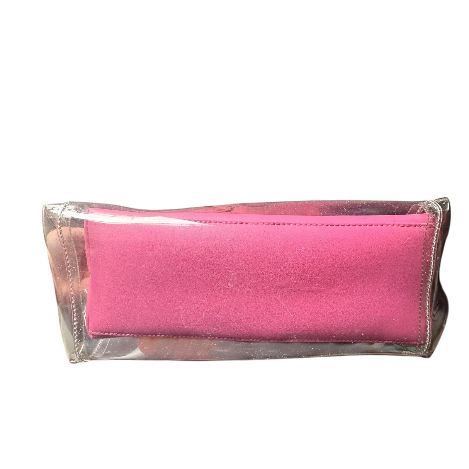STAUD‎ Shirley Clear Handle PVC Bag Pink - Image 7