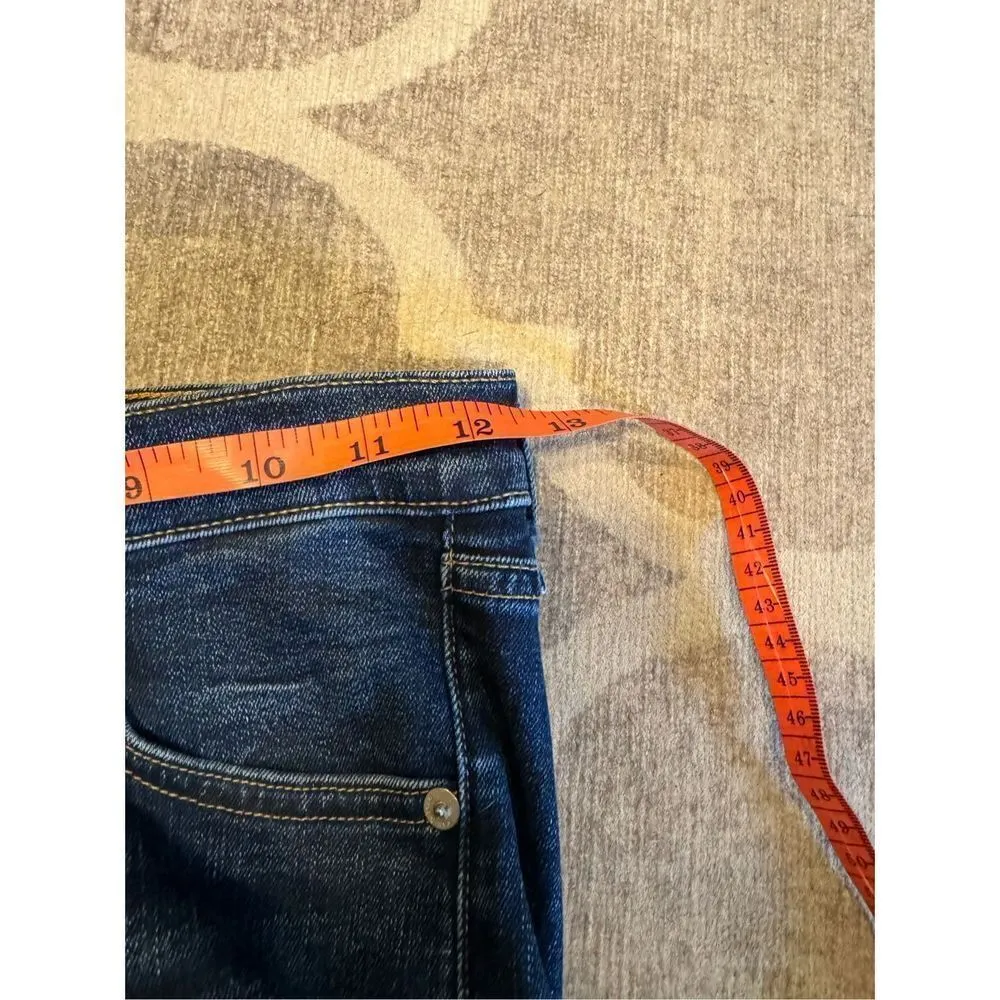 Rag & bone high rise skinny denim jeans size 24 dark wash - Image 5