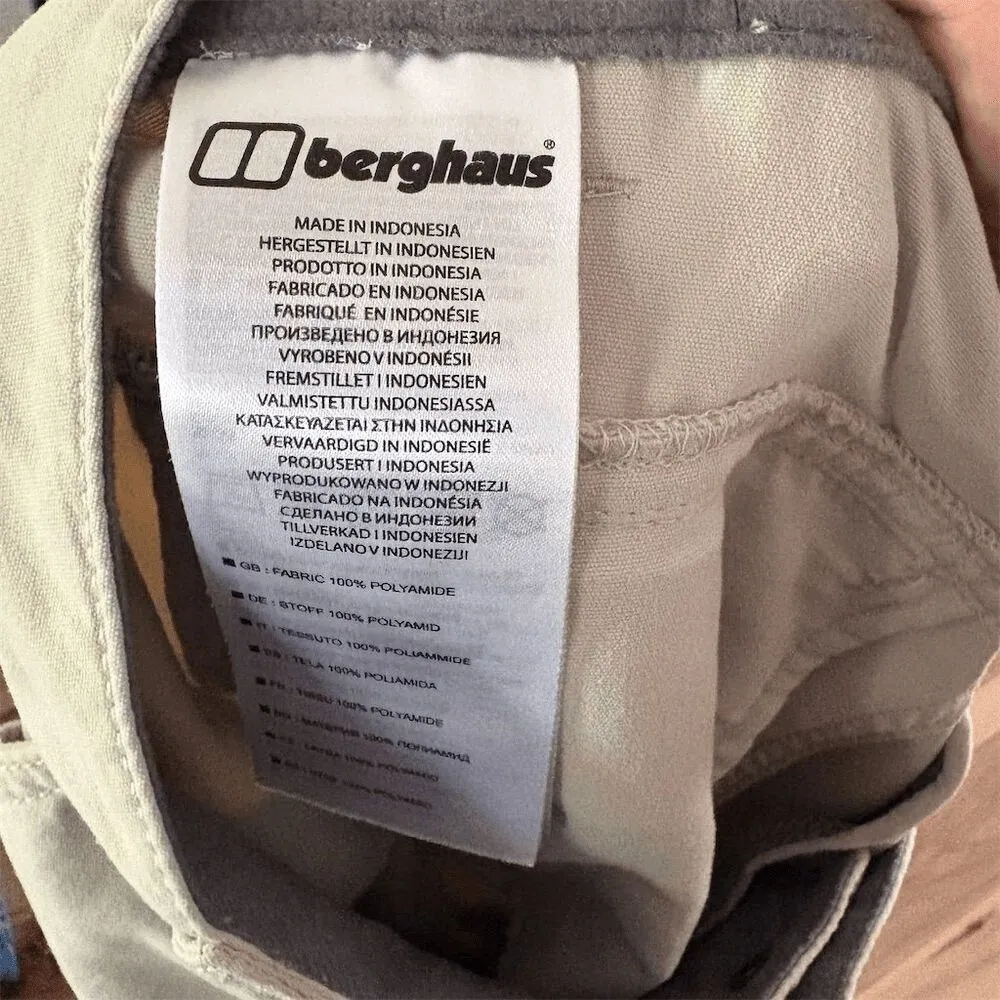 Berghaus Women's Beige Cargo Pants Size 8 Outdoor Gorpcore Hiking Camping Tan - Image 3