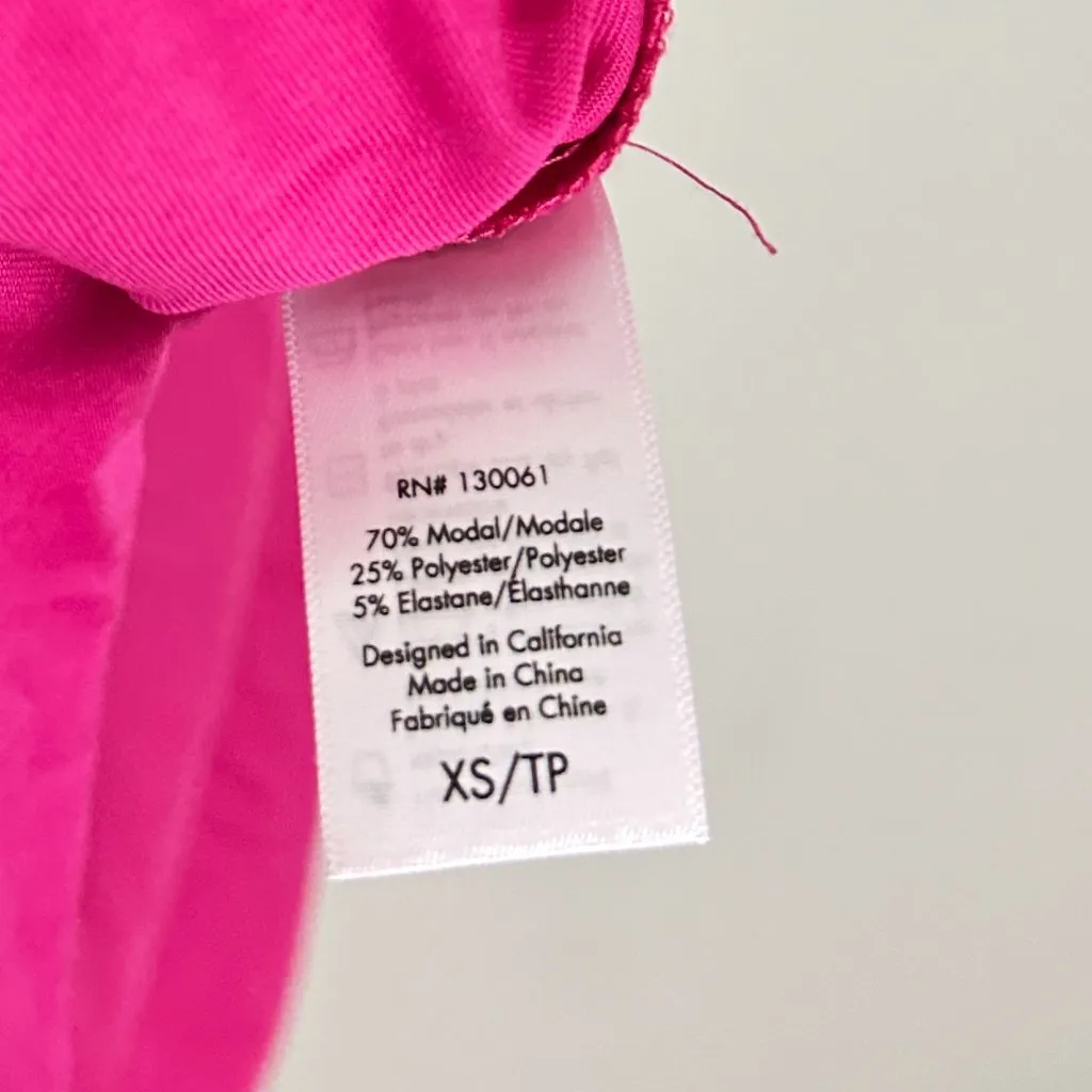 L*SPACE Corsica Cutout Strapless Cover-Up Dress in Bougainvillea Size X-Small - Image 10