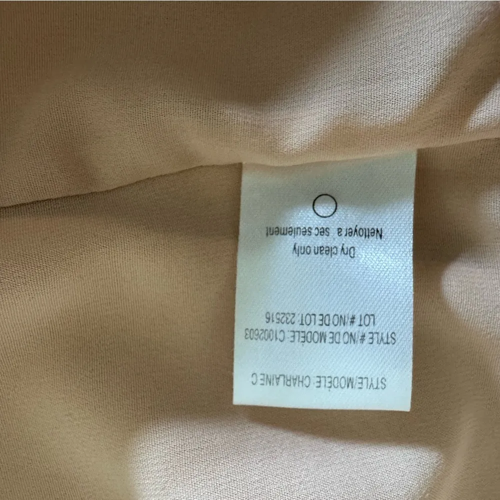 Theory Fuchsia and‎ Cream Silk Halter Sheath Mini Dress Size 4 - Image 6