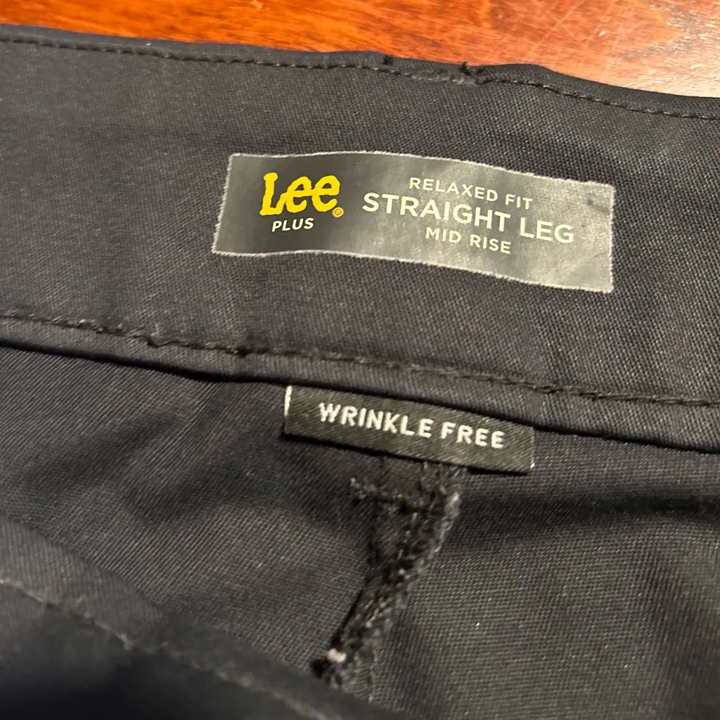 Lee Women's Straight Leg Pants - Black - Image 3