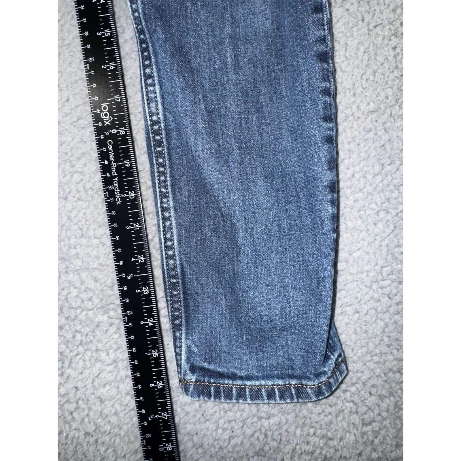 Everlane Jeans Women 30 Mid Rise Slim Straight Medium Wash Blue Denim Pants‎ - Image 5