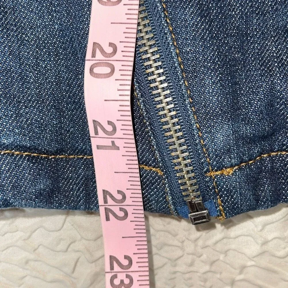 Romeo & Juliet Couture Womens Denim Studded Jean Jacket Blue‎ Size Medium NWT - Image 7