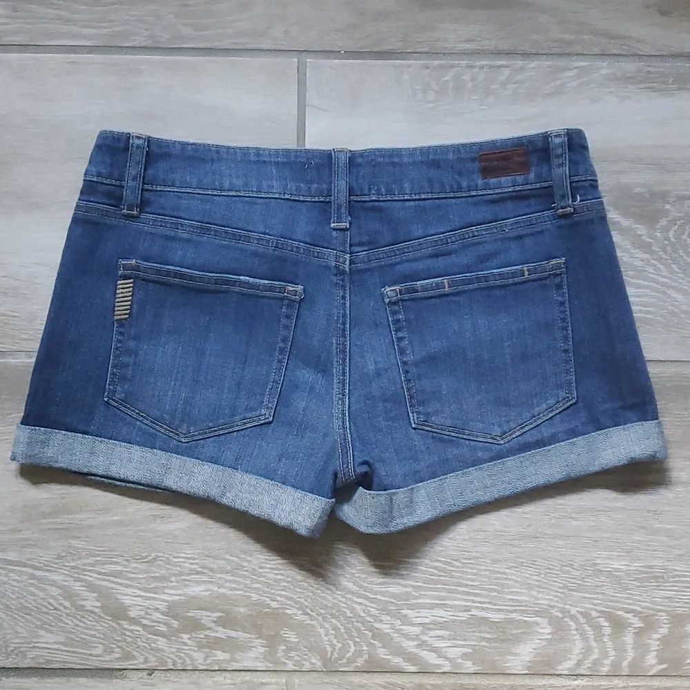 Paige Jimmy Jimmy Semi Distressed Cuffed Hem Shorts Paige Cuffed Hem Jea… - Image 8