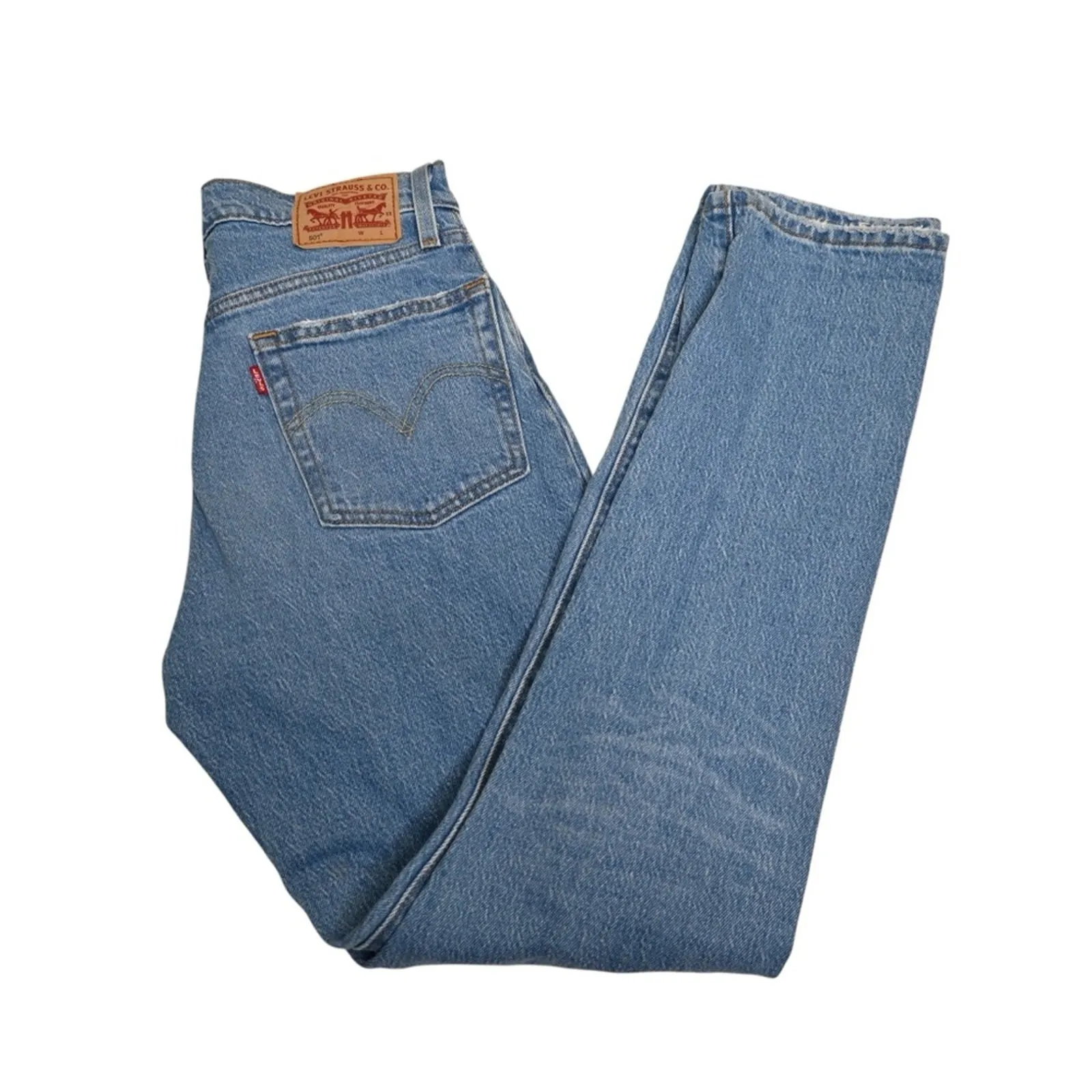 Levi's 501 Original Fit Womens 26x30 Button Fly Jean - Image 3