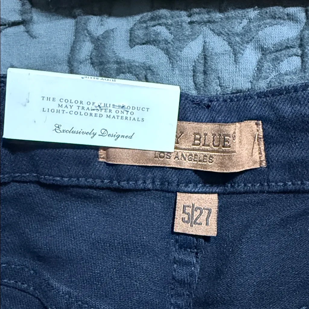 Judy Blue women's size 5/27 black high waist tummy control top jeans new - Image 5