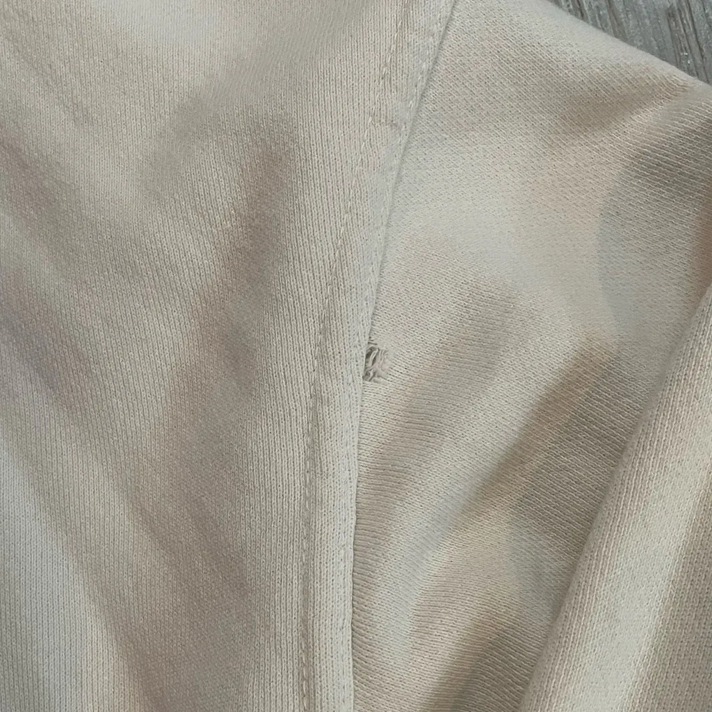 Agolde Balloon Sleeve Turtleneck Beige/Gray Sweatshirt size Medium - Image 11