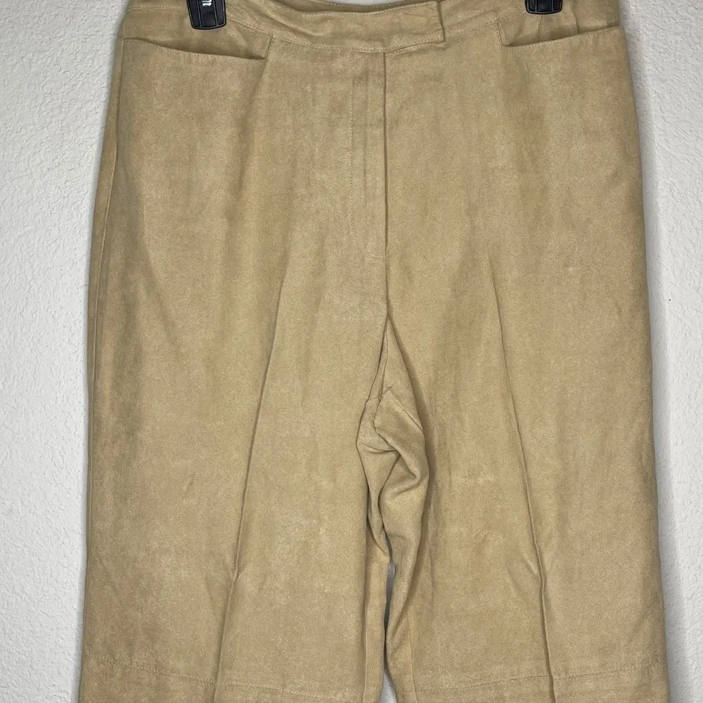 Vintage Norton Studio Pantsuit‎ Tan Size 8 - Image 5