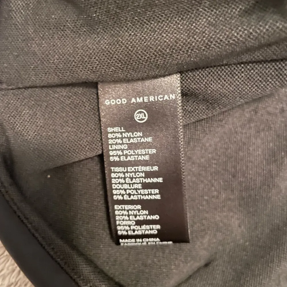 GOOD AMERICAN Whip Stitch Bikini Top size 2XL - Image 7