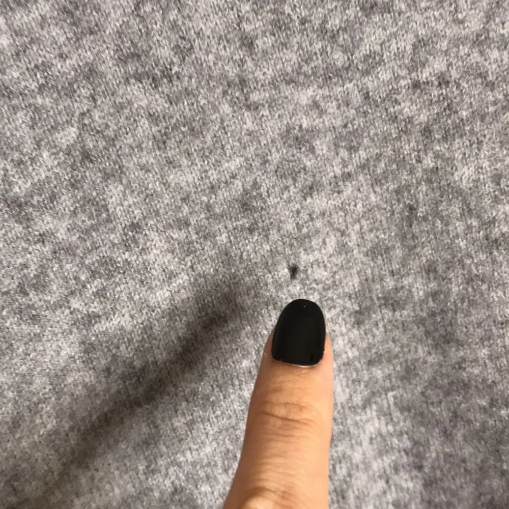 H&M ladies gray pullover 100% cashmere cozy fall sweater top size large - Image 10