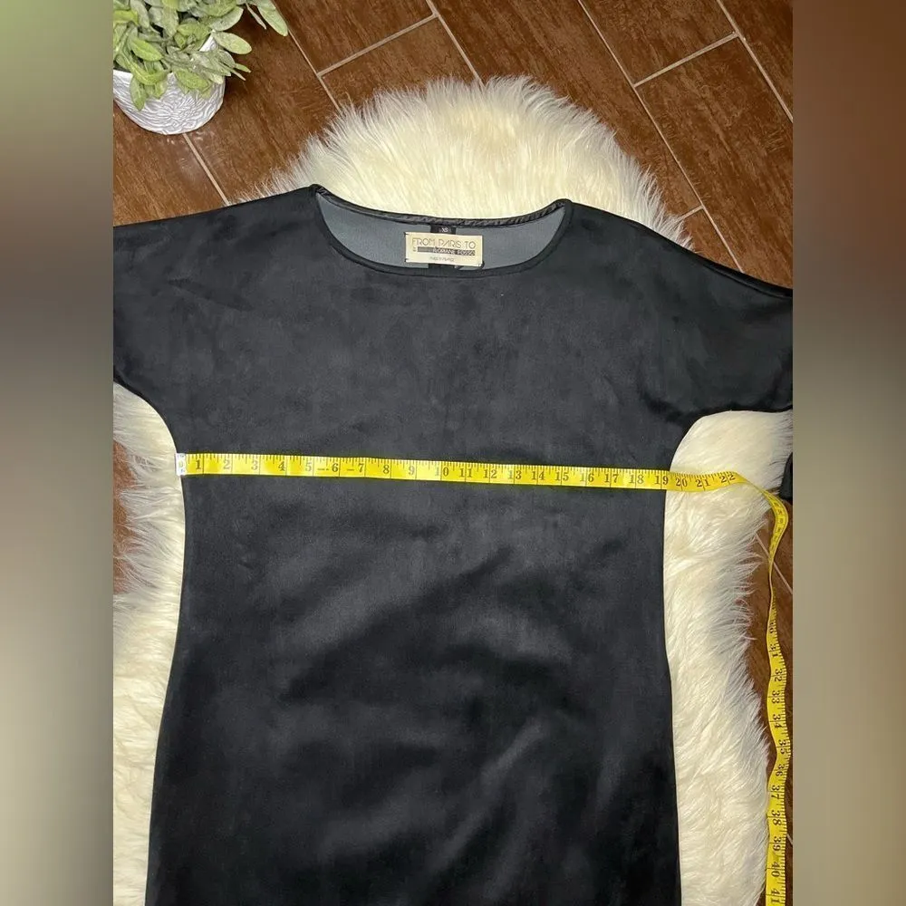 Floriane Fosso From paris to Elegant Black Dress Sz XS - Image 4