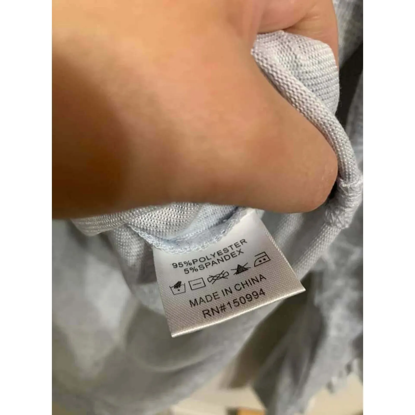 Belle by Belldini Heather Light Grey Ruffle Soft Top Size Medium NWT Gray - Image 5