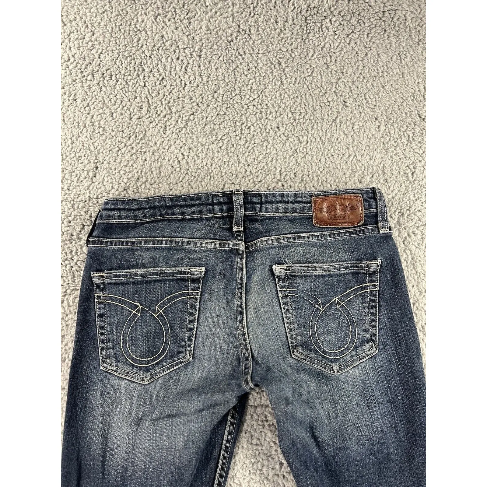 Big Star Jeans Womens 29‎ Low Rise Cut Off Capri Jenae Denim Pants - Image 3