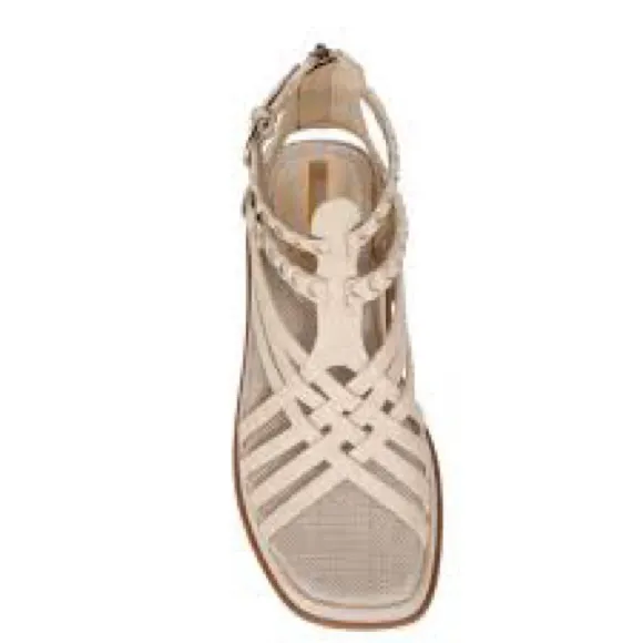 Sam Edelman Nicki Gladiator Sandals Size 6.5 Tan Leather Strappy Platform - Image 9