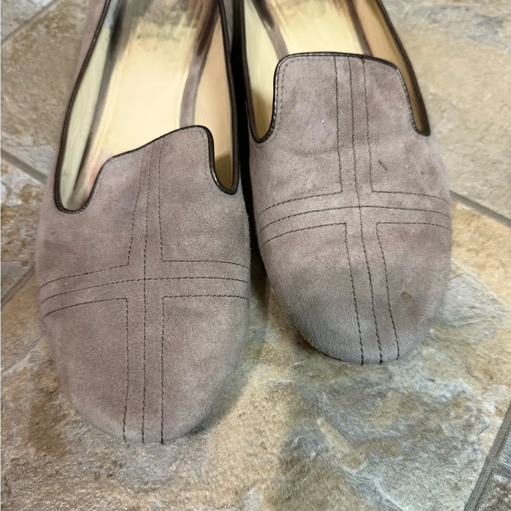 Vero Cuoio signature taupe loafers size 8 - Image 6