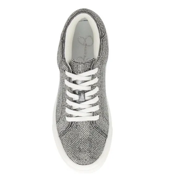 Jessica Simpson Anthracite Charcoal Cherello 2 Platform Sneakers Size 9.5 - Image 3