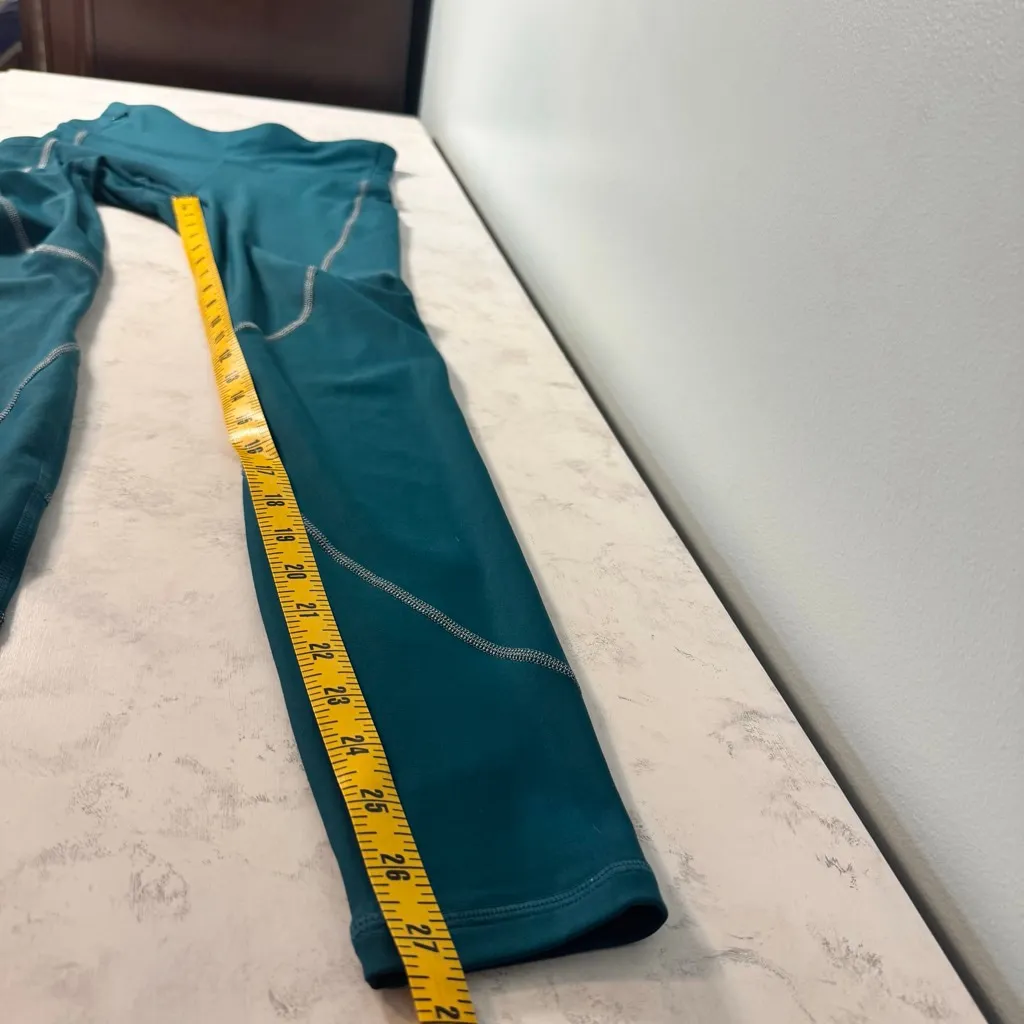 Fabletics Anywhere Motion 365+ XXS Teal Leggings - Image 9