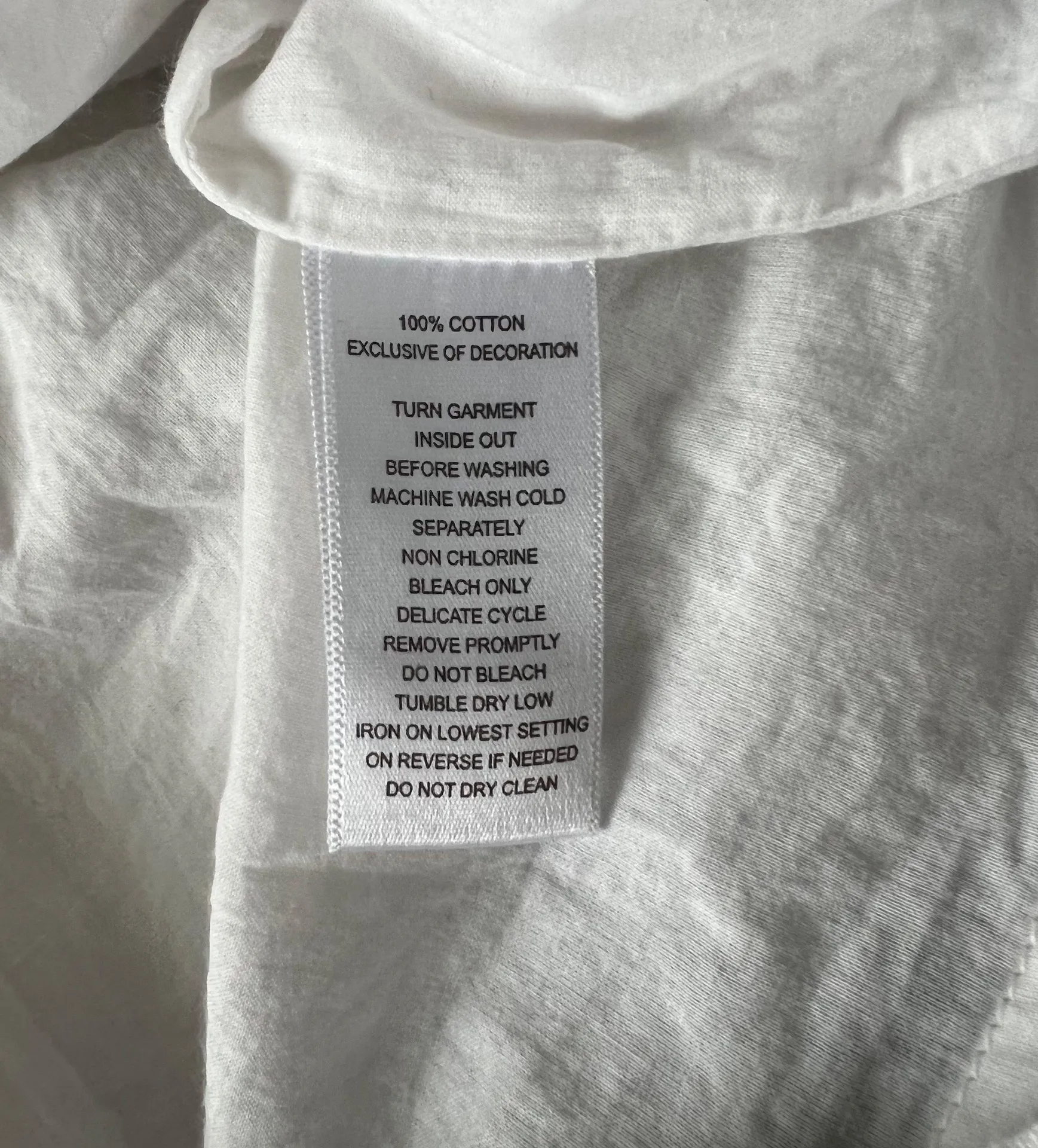 White & Navy Cotton Embroidered Shift Dress - Image 7