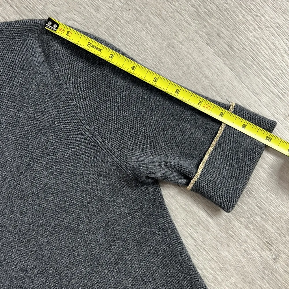 Juicy couture • wool blend short sleeve sweater dress pleat peplum hem - Image 12