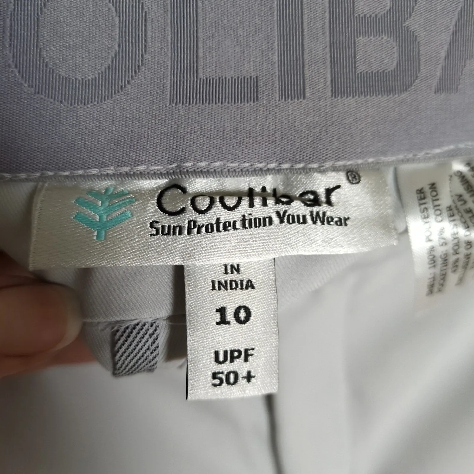 COOLIBAR Slate Grey Valorus Performance Golf Pants UPF 50+ Stretch Women's 10 Gray - Image 6