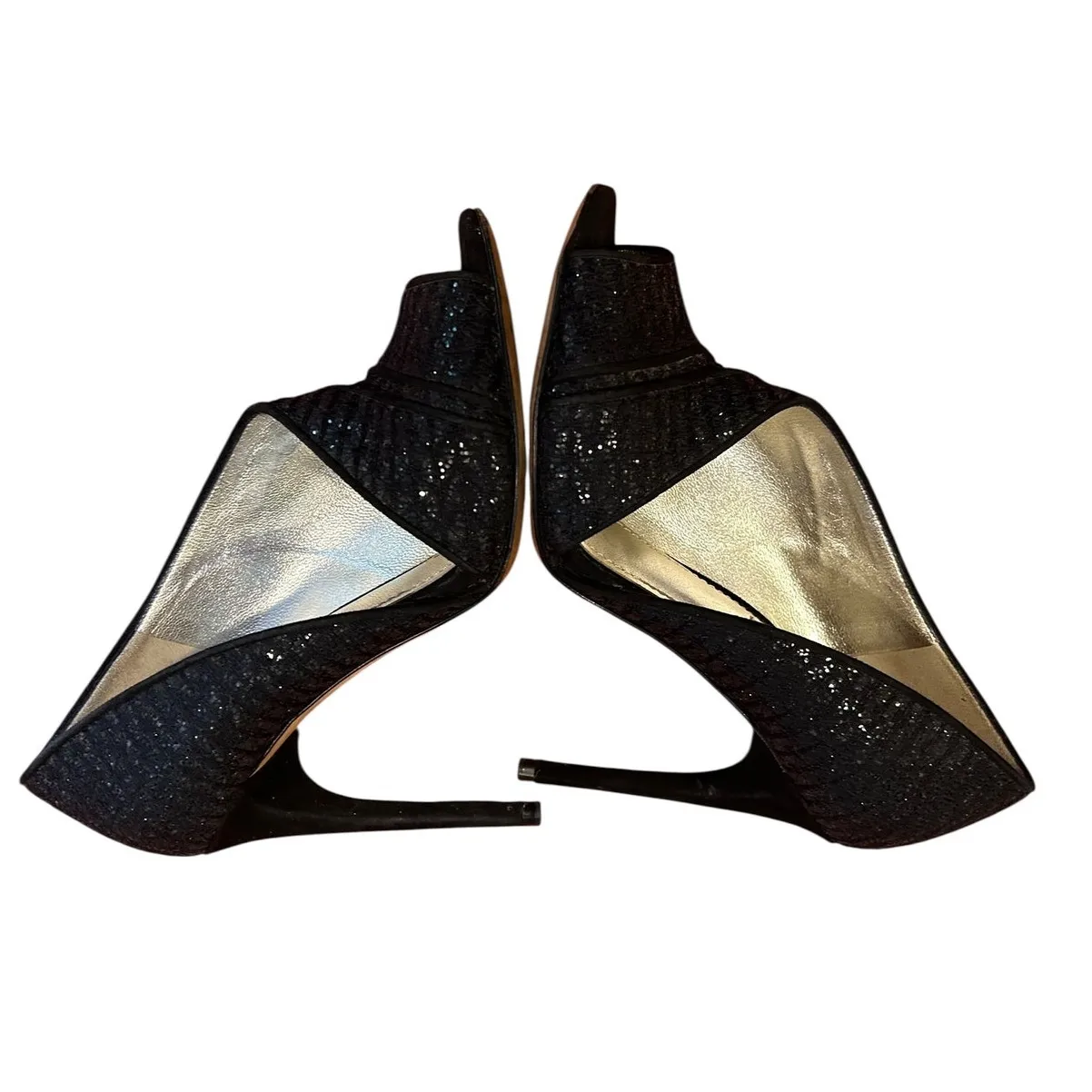 DOLCE & GABBANA Women's Stiletto Heels Size EU 35, US 5 Black D'orsay Pumps - Image 9