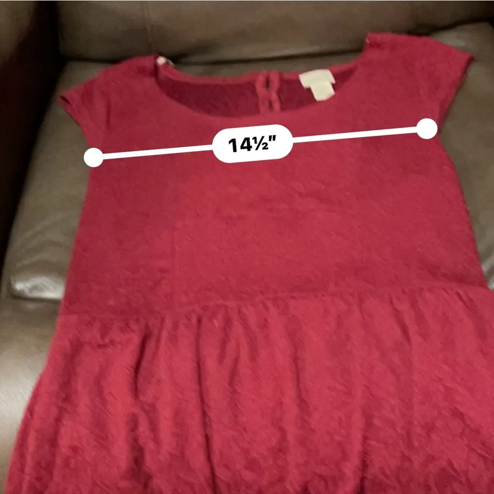 Eyelash Couture Maroon Mini Dress - Women's XL - Image 5