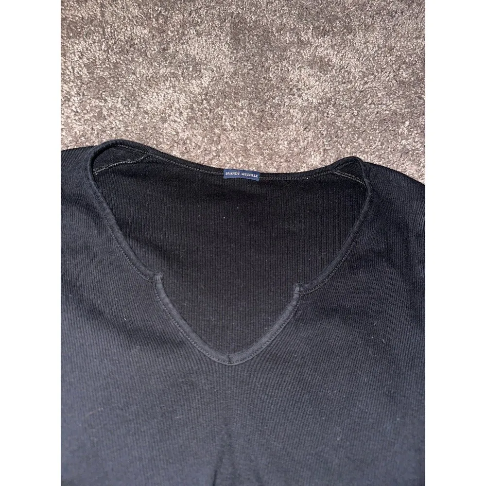 Brandy Melville black longsleeve - Image 2