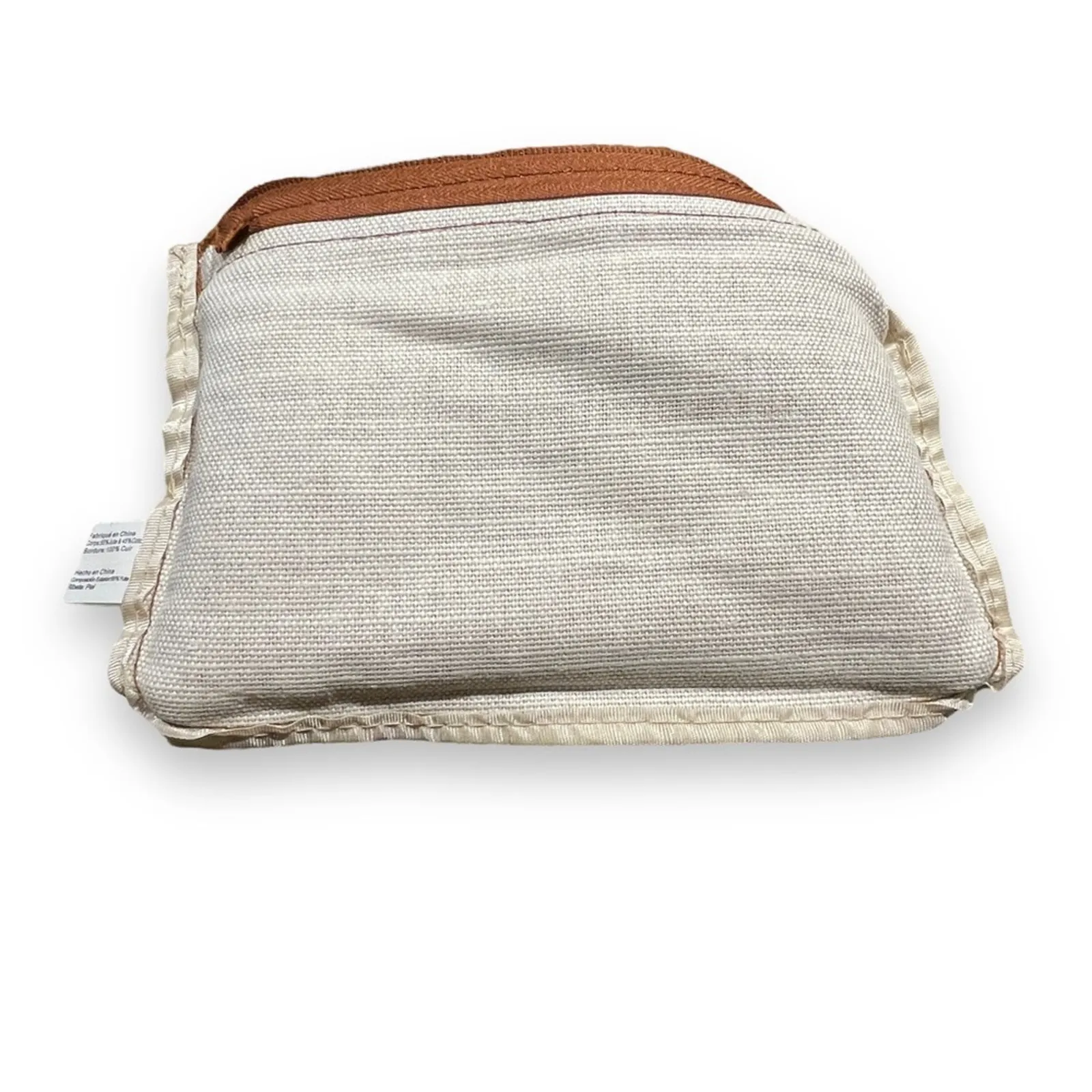 The Sak‎ Wristlet Coin Purse Cosmetics Bag Tan Brown - Image 6