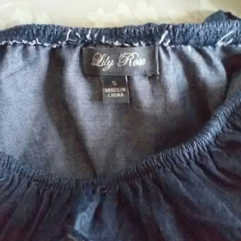 Lily Rose Women's Ruffle Chambray Denim Dress - Image 3