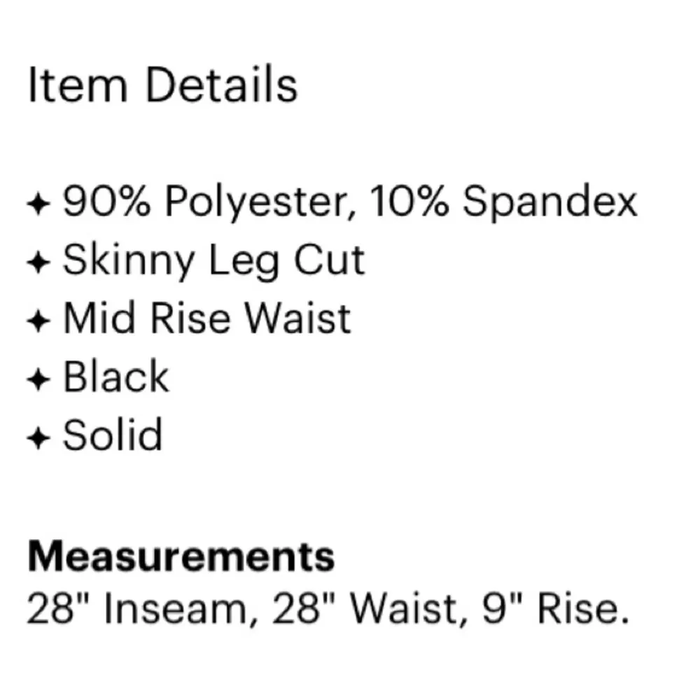 Joe’s Jeans Black Skinny Pants - Image 8