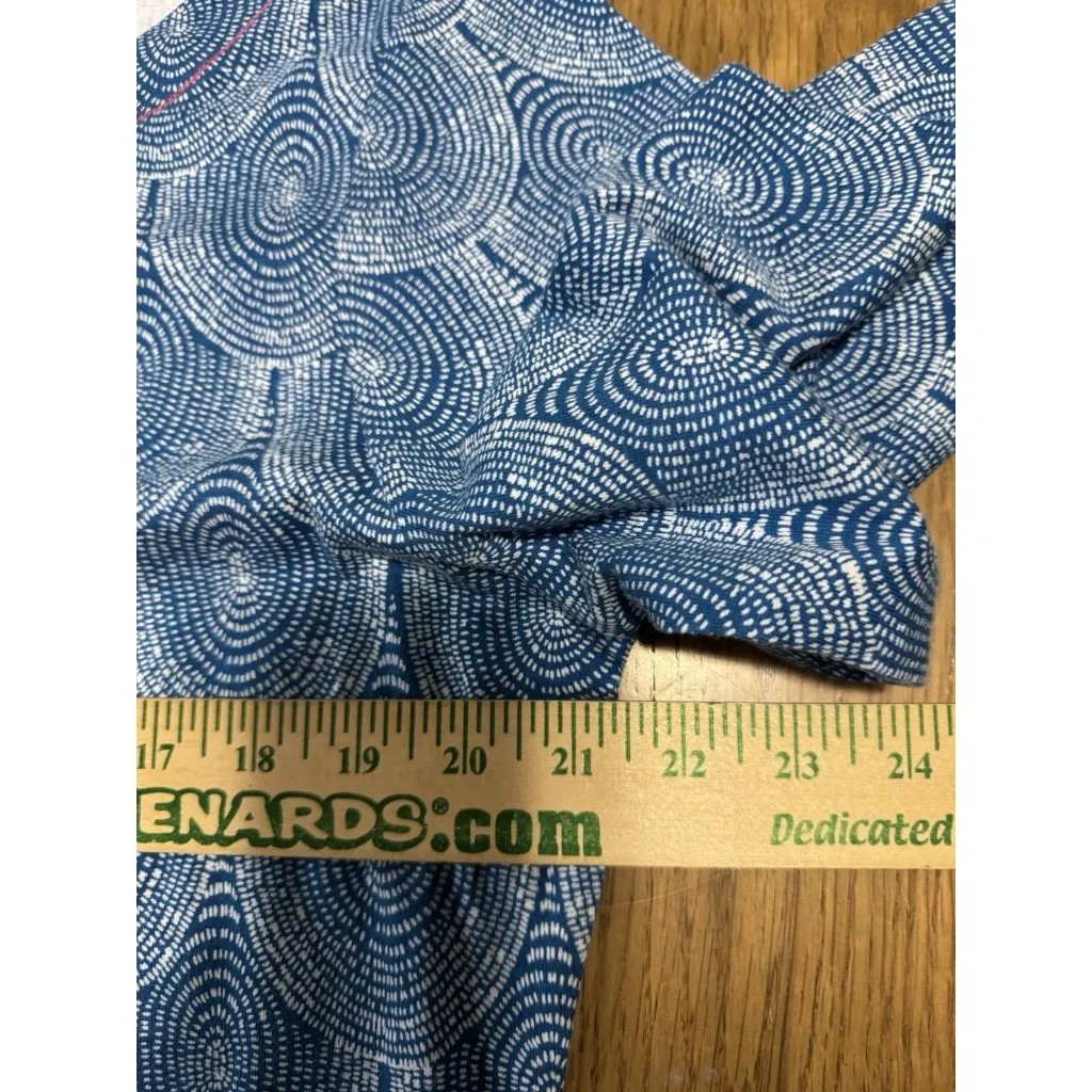 Hatley‎ Women Size XL/T GLucy Scallop Beach Wear Blue Pink 3/4 Sleeve Dress - Image 6