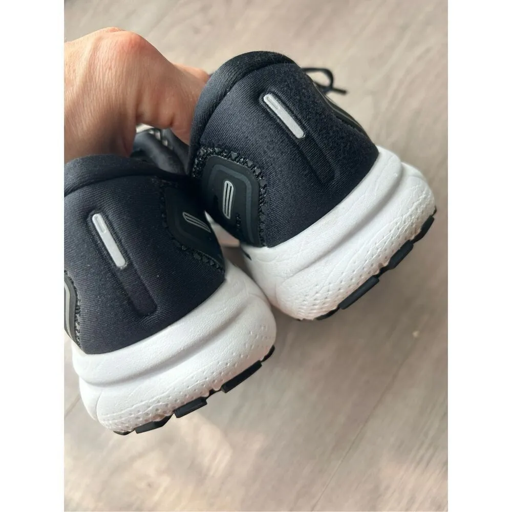 Brooks Ghost 14 Womens Size 7 Running Shoes Black White Athletic Sneakers Gym - Image 3