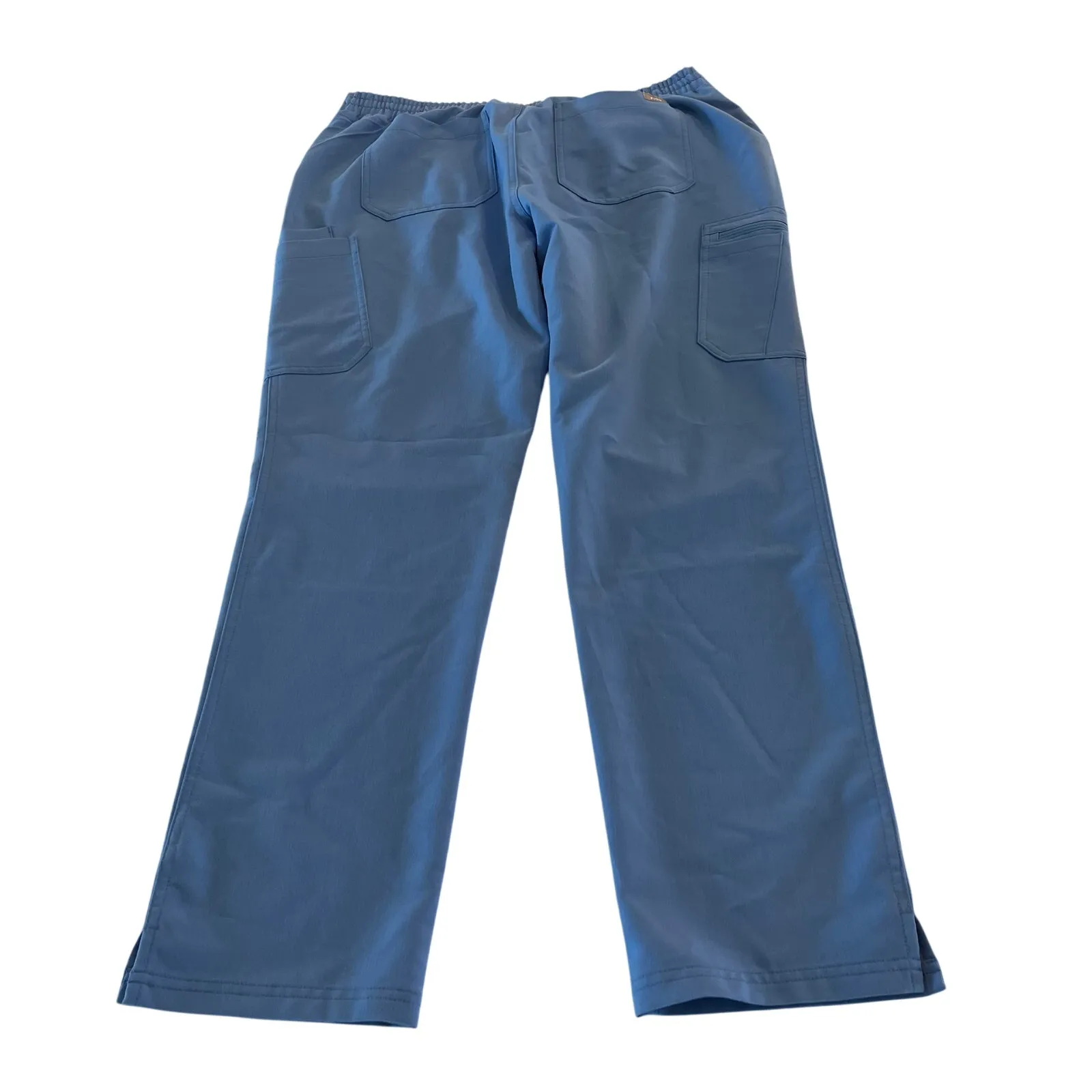 Figs Yola Skinny Scrub Pants Blue‎ Size Large - Image 2