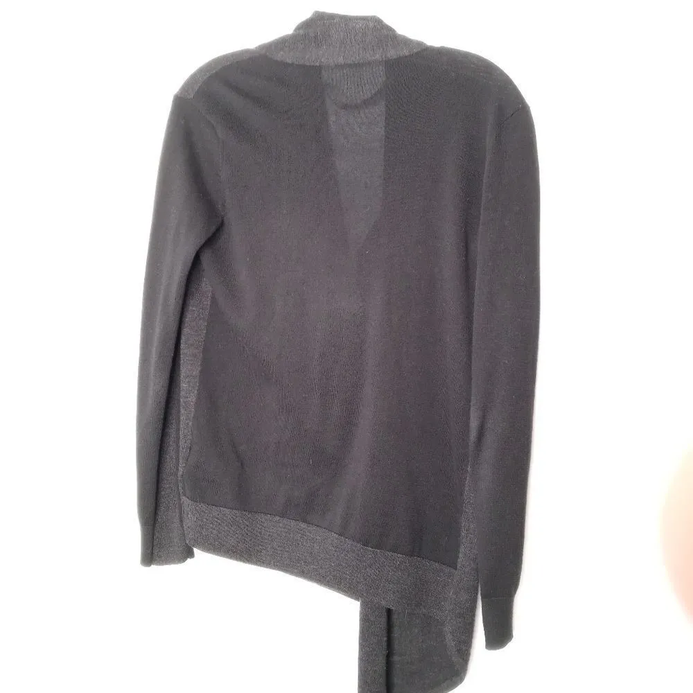 all saints black darina wrap cardigans size 2 - Image 10