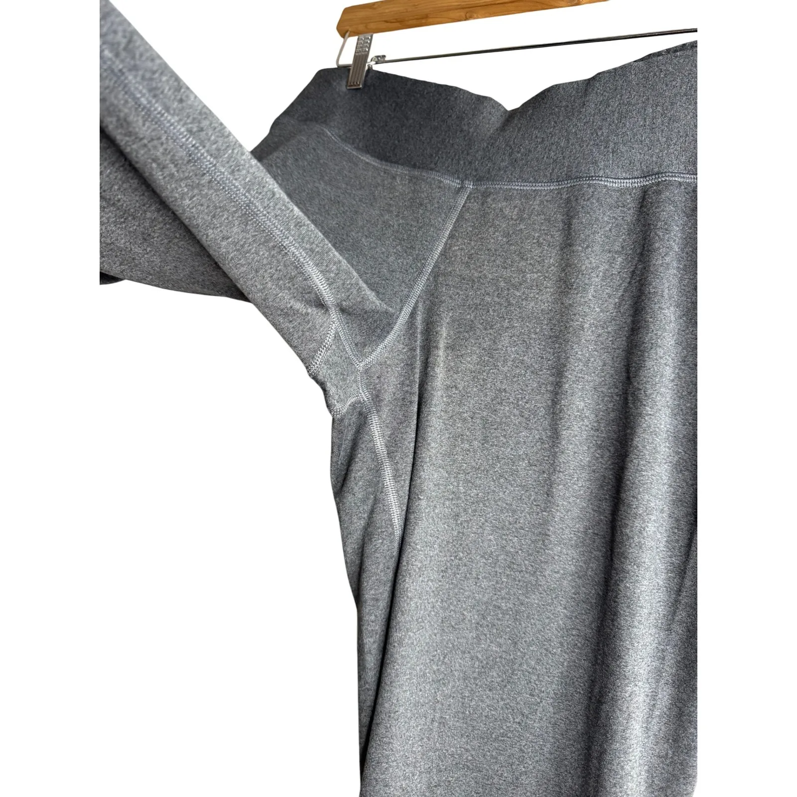 Champion‎ Power Flex Women's Athleisure Workout Pants Gray Size 1X - Image 4