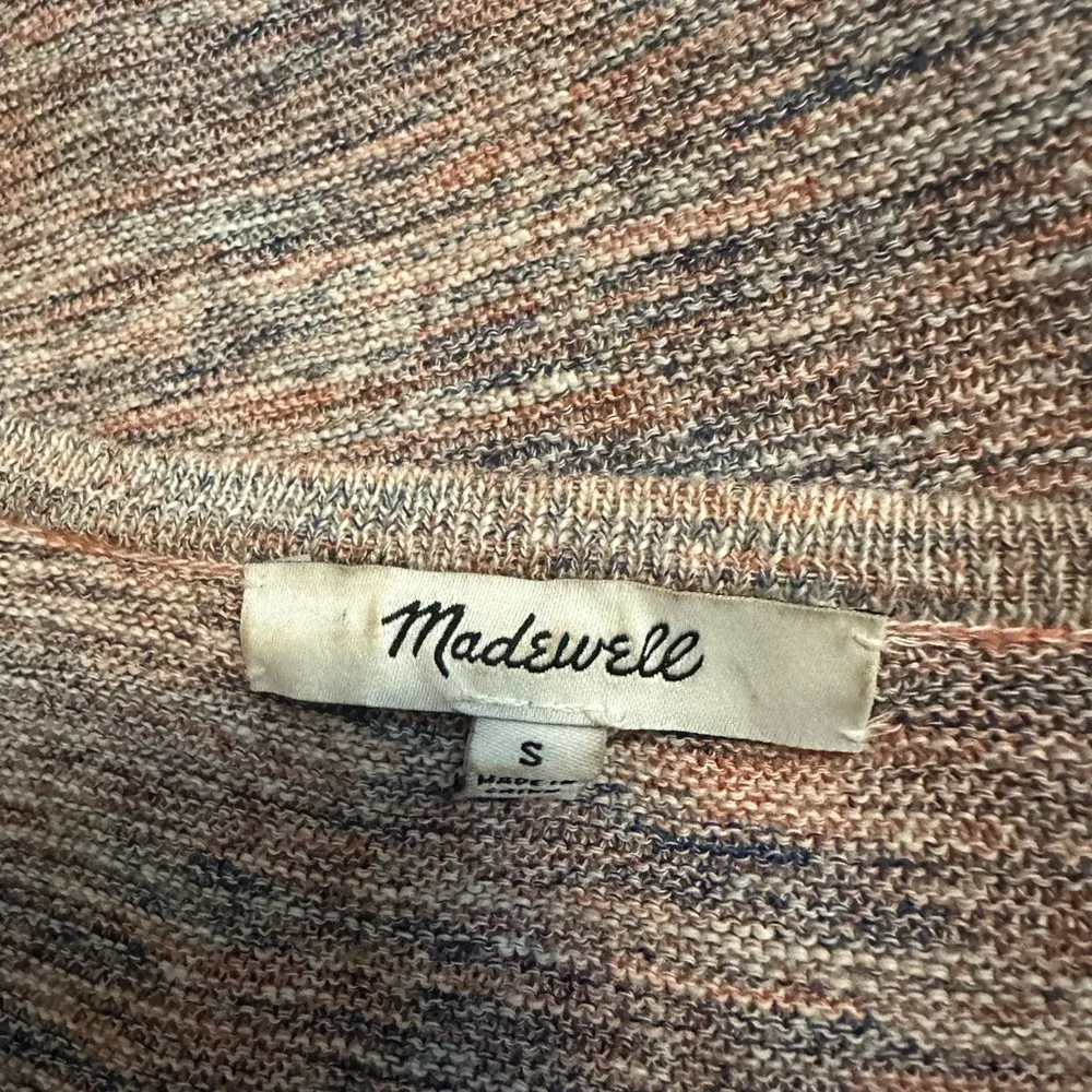 Madewell Marled Summer Ryder Cardigan Sweater Size S - Image 5