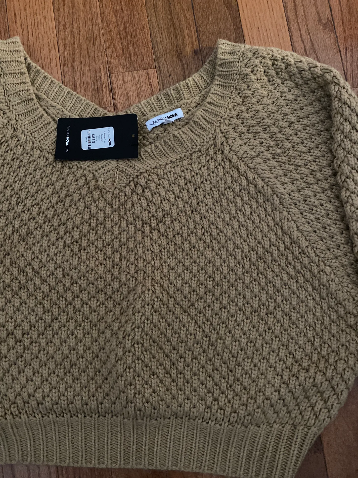 Sweater Shirt Tan - Image 5